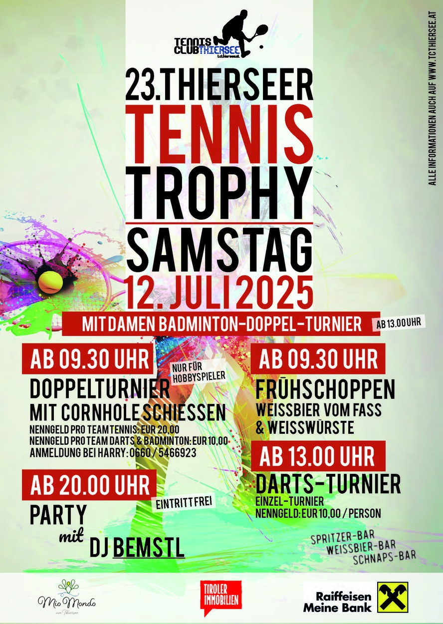 23. Tennis Trophy 2025